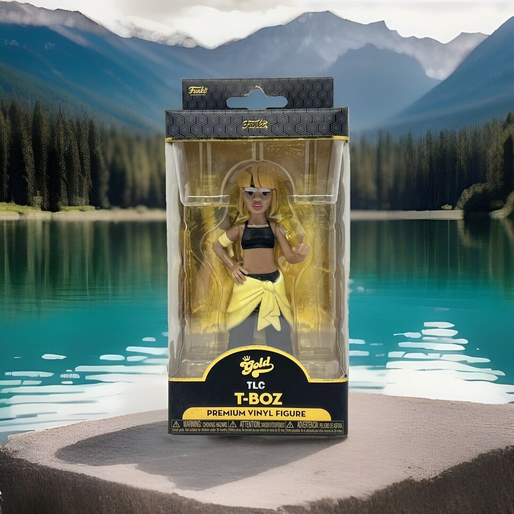 Funko Gold TLC T-BOZ Premium Vinyl Figure Left Eye Chilli Action Figure Toy Gift